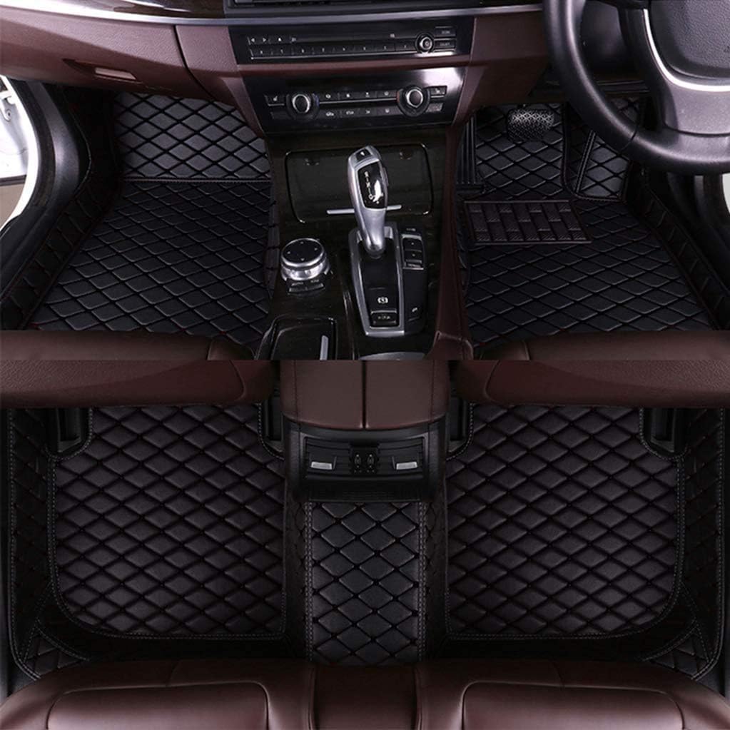 Custom Car Floor Mats For Toyota Land Cruiser Prado 2010-2018 All Full Surrounded Floor Liner Waterpoof Non-Slip Heavy Duty Fit Front Rear Mat,Black,Toyota camry 2012-2017