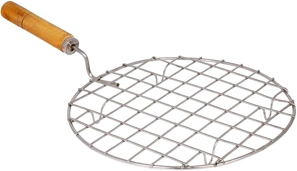 JAGMOR Large 13 Inch Stainless Steel Multi-Functional Wire Rack for Grilling
