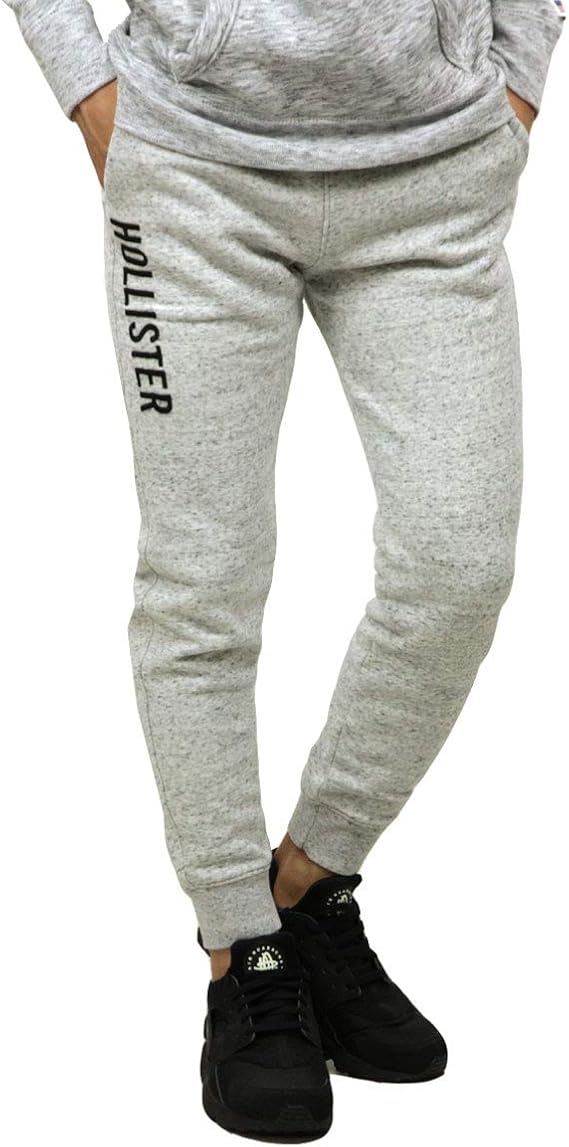 hollister skinny fleece jogger pants