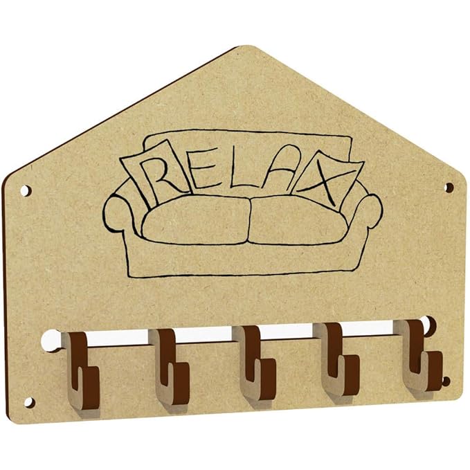 'Relax' An der Wand befestigter Schlüsselhaken / Halter (WH00010531)