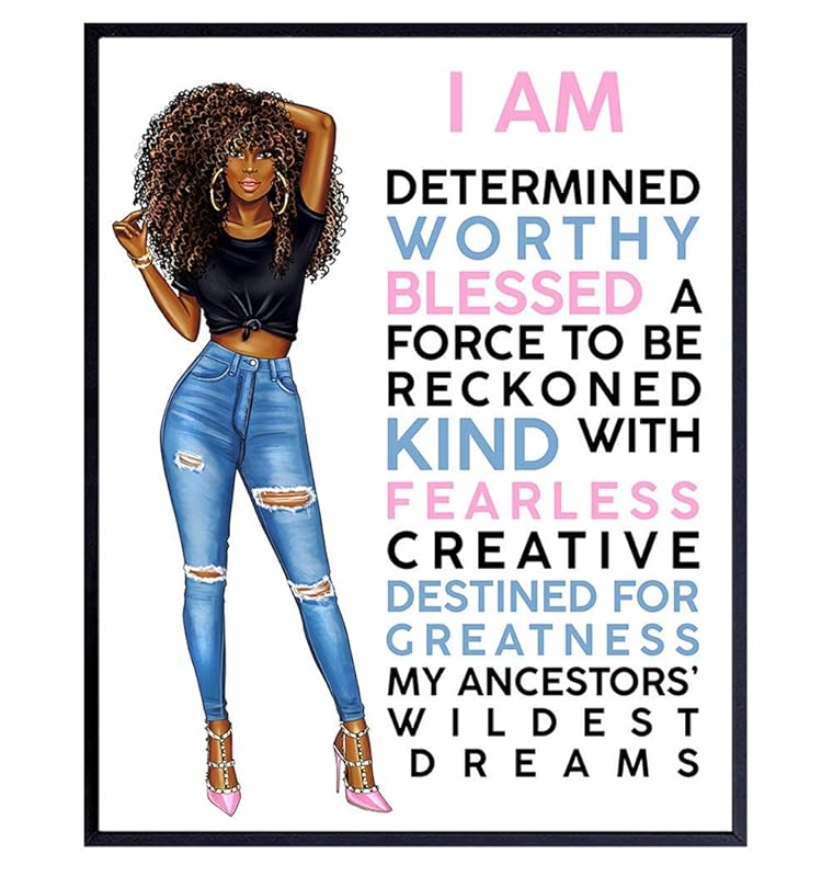 Amazon.com: Motivational Black Wall Art for Latino Hispanic Ethnic