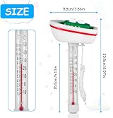 OFFCUP Floating Pool Thermometer Yacht Design Water Temperature 120F 50C view 2