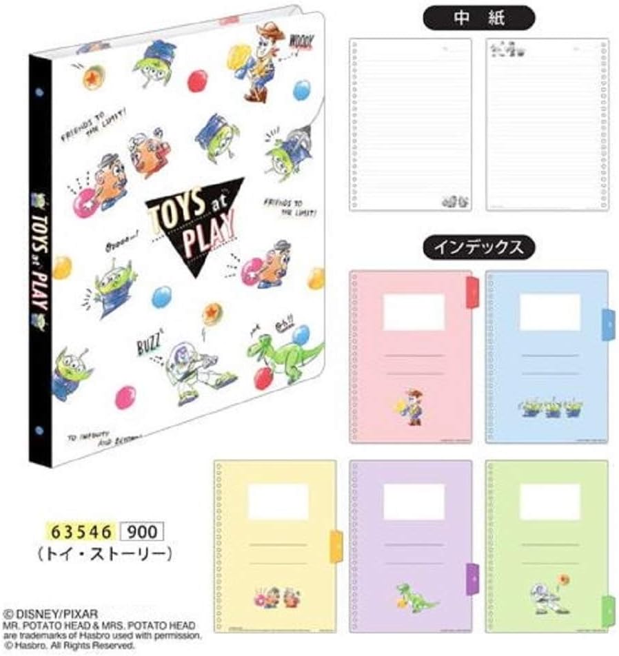 ルーズリーフ バインダー B5 ディズニー トイストーリー 文房具 オフィス用品 文房具 オフィス用品 Amazon