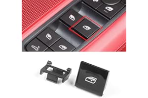 TTCR-II Compatible with Porsche Cayenne Window Switch Button 2019-2024, for Panamera Window Control Button 2017-2024, 1 Pc for Front Passenger Side Power Glass Switch Control