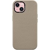CASETiFY for iPhone 15 Case - Pebbled Compatible with MagSafe | Textured | 4.9 ft. Drop Protection | Greige