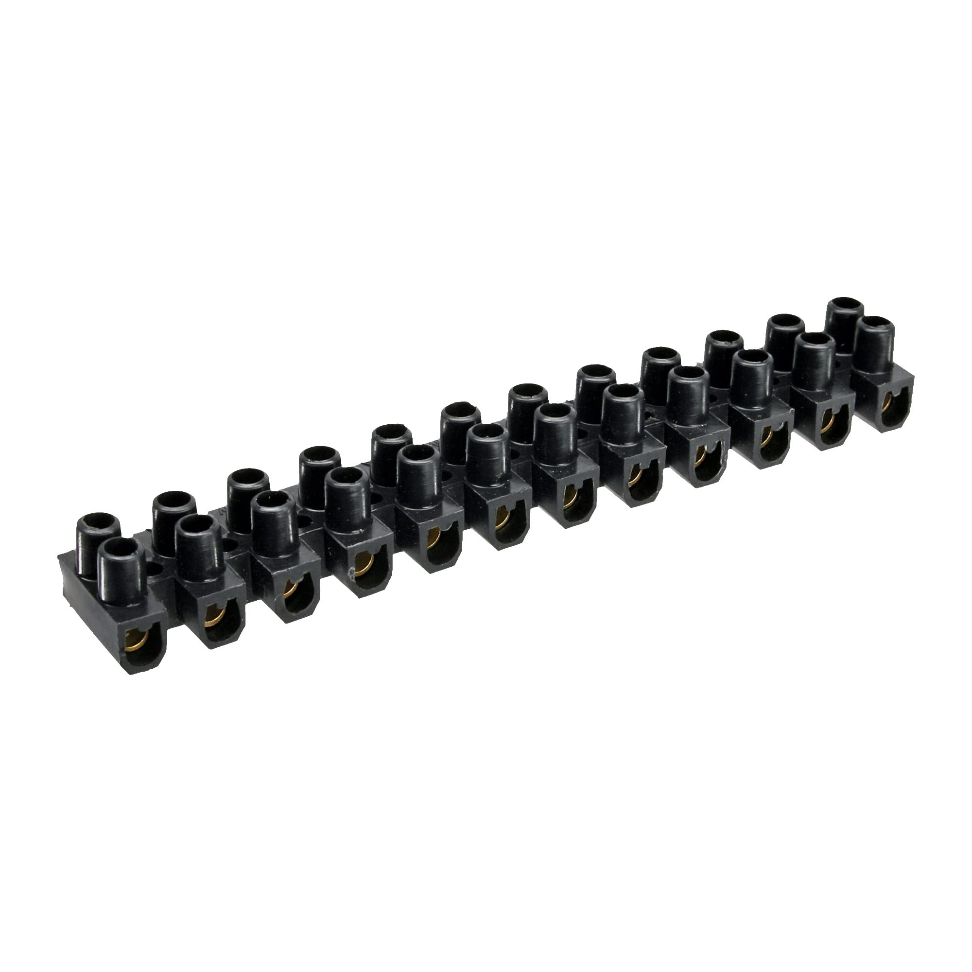 InLine 44006B Terminal Strip 6 mm² Pack of 10 Black