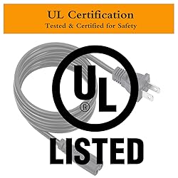Power Cord Cable for Canon PIXMA MX922 MX492 MX490