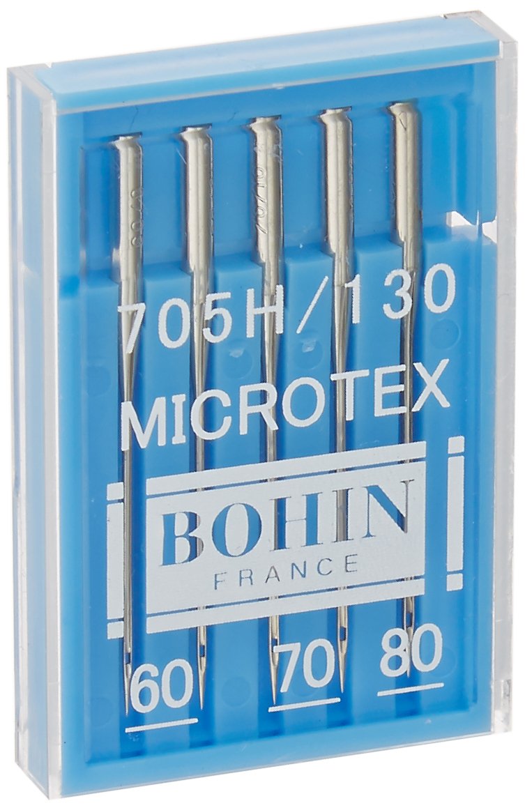 Bohin Sharps/Microtex Machine Needle Assorted Sizes 8/60, 10/70 & 12/80