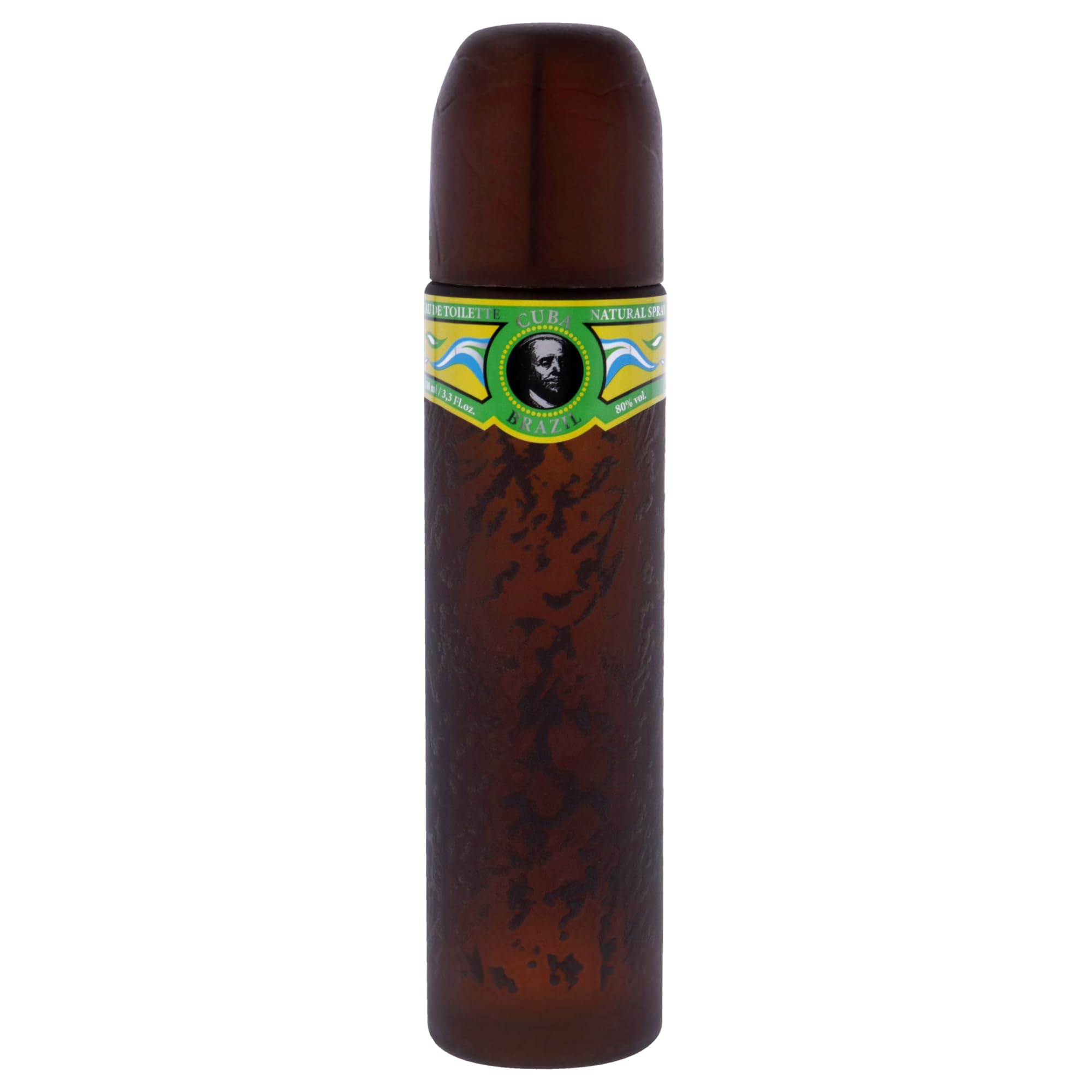 Cuba Brazil Eau De Toilette Spray for Men, 3.3 Ounce