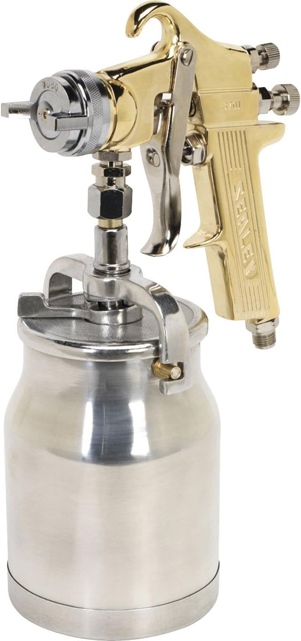 Sealey Professional Gold Series Air Spray Gun 12cfm Amazon.co.uk DIY & Tools