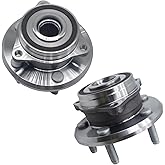 Heyhap Pair 513324 Front Wheel Bearing and Hub Assembly Compatible with 11-19 Jeep Grand Cherokee, 11-20 Dodge Durango 5Lugs