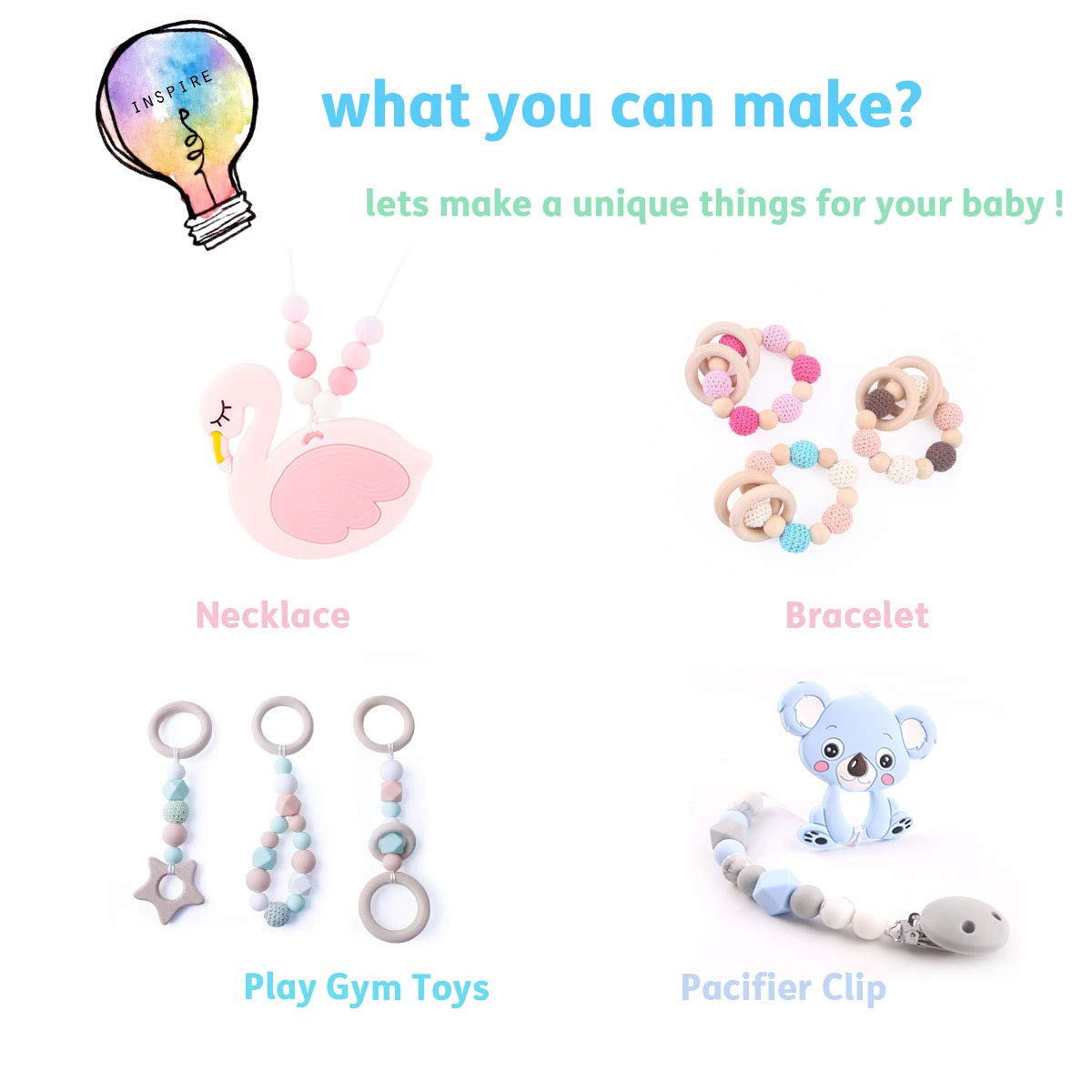 Baby Tete Soother Clips Baby Dummy Clips Baby Zahnen Spielzeug