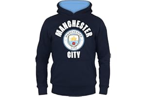 Manchester City FC Official Soccer Gift Boys Fleece Graphic Hoody
