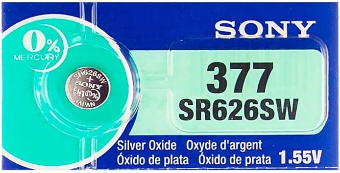 Amazon.com: Sony 377 (SR626SW) 1.55V 