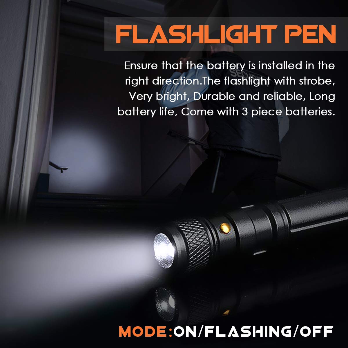 BIIB Geschenke für Männer, Multitool Pen mit LED Gadgets, Weihnachtsgeschenke für Männer Nikolaus Geschenke, Feuerwehr Geschenke, Männergeschenke Geburtstagsgeschenk Papa Geschenk Weihnachten