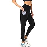 Cathie Moochie Buttery Soft Tummy Control Workout Leggings with Pockets for Women High Waisted Athletic Yoga Pants