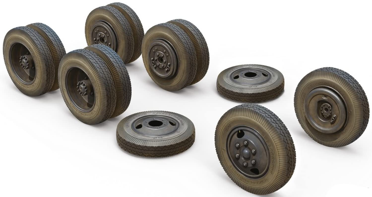 * Miniart 1:35 - ZIS-6 Family Wheels Set