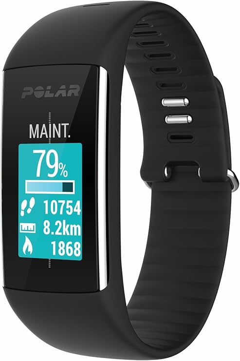 Polar A360 Pulsómetro, Unisex, Negro, S