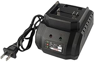 Generic 21V Battery Charger Universal Charger with Light Indicator Efficient Portable Electric Tool Charging Station, US Plug