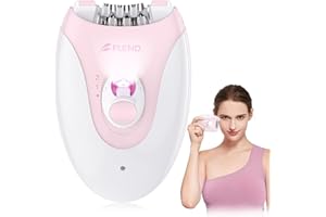 BUBBACARE Epilator,Epilator for Women Facial Hair Removal Rechargeable,2 Speeds Hair Removal,Hair Removal Device with 36 Tweezers,Hair Removal for Women Legs/Face/Bikini/Arms,Womens Electric Shaver Smooth Skin