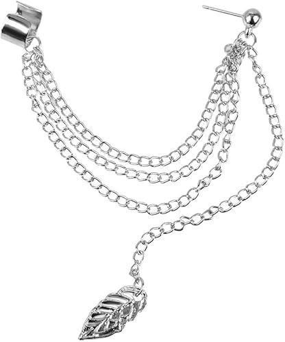 Amazon レディース イヤーカフ クリップタイプ イヤリング キラキラ 小物 ファッション アクセサリー お洒落 装飾 1個 イヤリング 通販