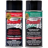CAIG LABORATORIES DeoxIT D5S6 Contact Cleaner and F5S-H6 FaderLube, 2-Pack - Cleans, Improves Conductivity, Lubricates &amp; Protects Electrical Contacts - 5 oz each