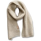 MiaoChoice Winter Wool Scarf for Women, Soft Cashmere Neck Wrap, Mini Scarf for Men & Women Cozy Fashion Accessory