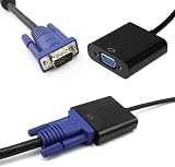 Multibao Micro HDMI to VGA Adapter Cable Lead 1080P Video for Phone Projector view 4