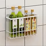 EigPluy 2 Pieces Kitchen Cabinet Door Storage Box White Self-Adhesive view 5