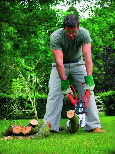 Black+Decker Elektro-Astschere Alligator (550W, 10 cm Schwertlänge, Sicherheits-Zweihandgriff, Klemmbackensystem) GK1000 – Bild 7