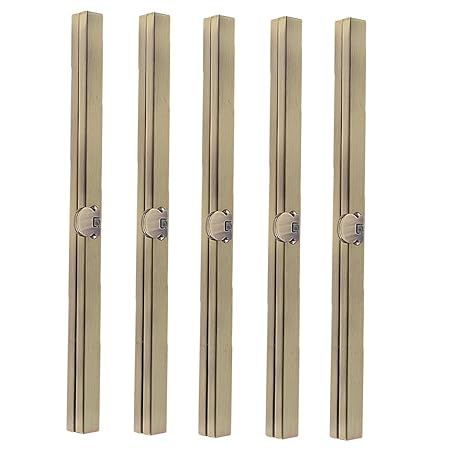 Prettyia Bronze Metal Clutch Frame 19cm Bag Handle Clasp Fastening Wallet Accessories