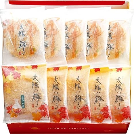 Amazon 太陽の輝き 二種詰合せ化粧箱 揚げせんべい もち吉 せんべい 米菓 通販