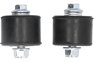 Chain Roller Guide Kit for YFZ 350 Banshee, Black Lower Chain Roller Tensioner Set, 8mm, Rubber and Stainless Steel Construct