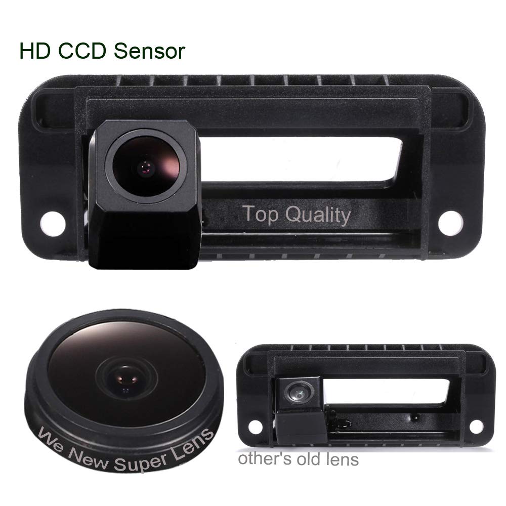18mm lens trunk handle reversing Waterproof Backup Camera Color Car Rear View Camera with Night Vision for Mercedes Benz W204 S204 C-Klasse W212 C180 C200 C260 C300 2011-2013/C280 C300 2008