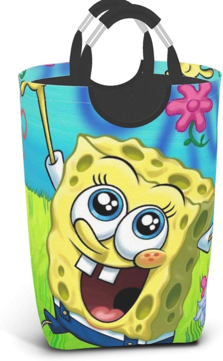 Ives Jean Cesto de lavandería Plegable Spongebob Squarepants Cesto de