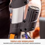 Evolution R225DWS-T Telescopic Drywall Sander Dual Heads 225mm 230V view 4
