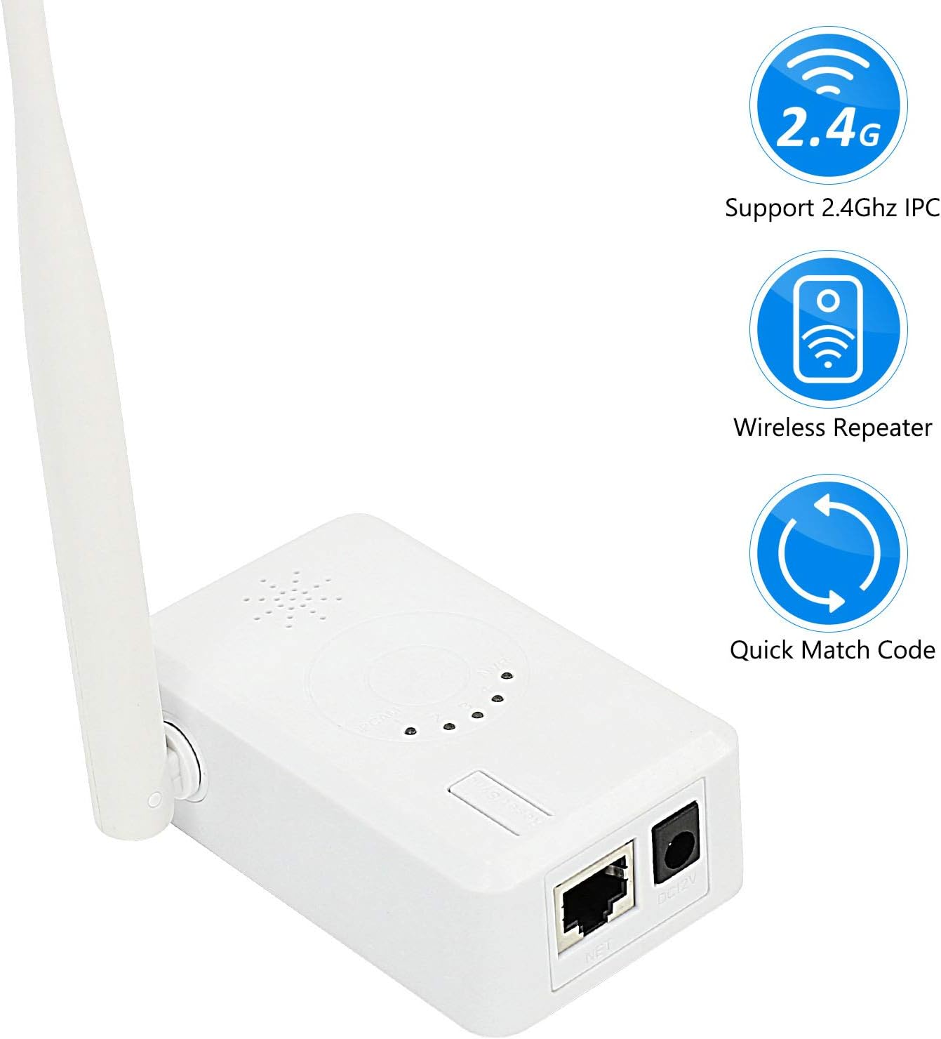 YESKAMO IPC Router Extender WiFi Range for Wireless Home Security