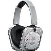 Nothing Headphone (1) Hybrid Active Noise Cancelling Headphones, Wireless Over-Ear Headphones with 6 Mics, 80Hrs Playtime, Hi-Res Audio, KEF-Tuned, Spatial Sound, Comfort Fit & Fast Charging White