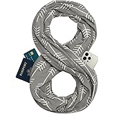 Pop Fashion Infinity Scarf for Women - Lightweight Travel Scarf with Hidden Zipper Pocket - Arrow Pattern