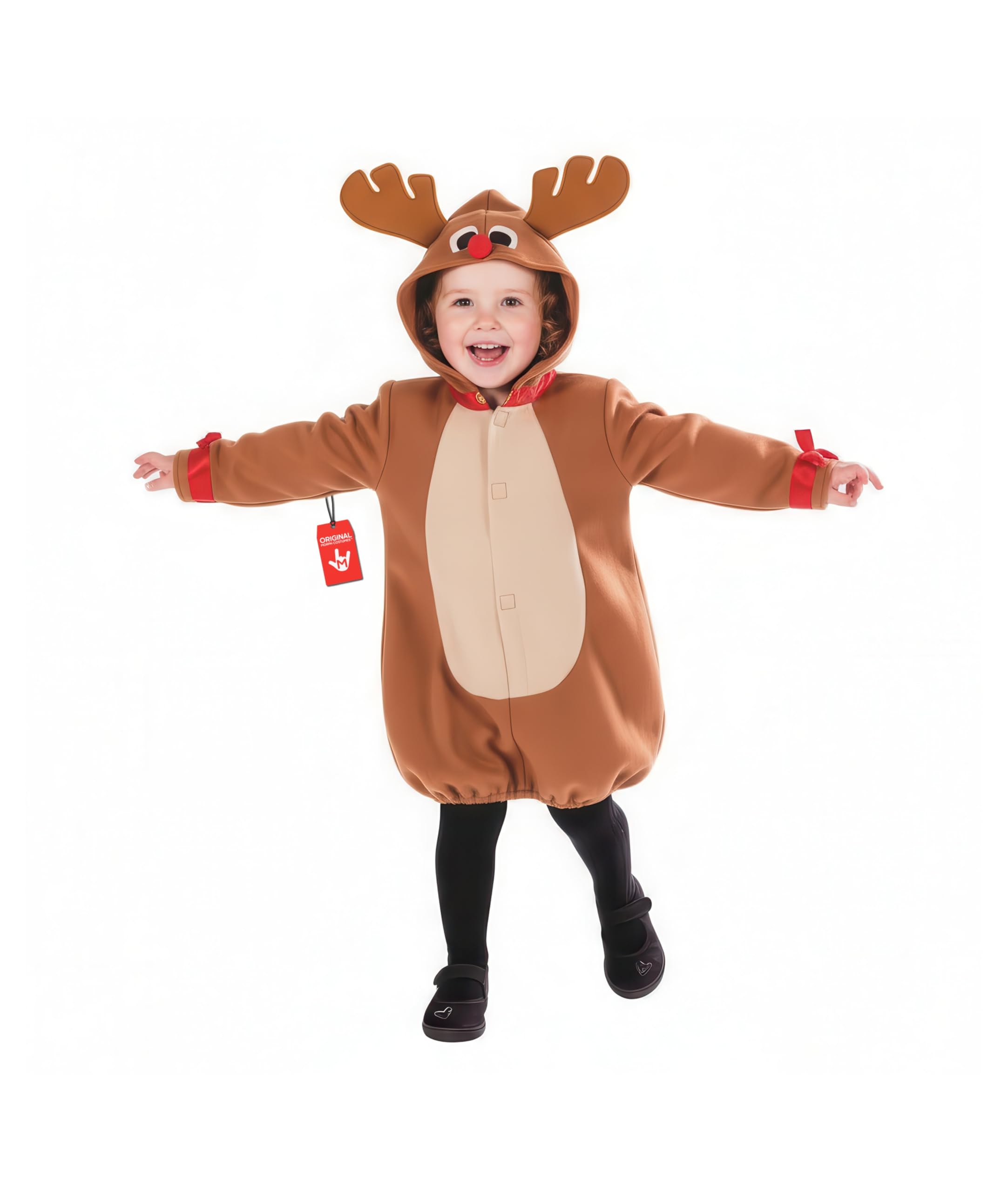 Fun Shack Toddler Reindeer Costume, Reindeer Costume Kids, Toddler Christmas Outfit, Christmas Costumes for Kids, 3-4 Years