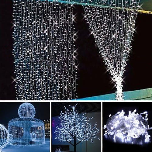 10M 100LED Christmas Wedding Xmas Party Decor Outdoor Fairy String Light Lamp "Color White" Set 041
