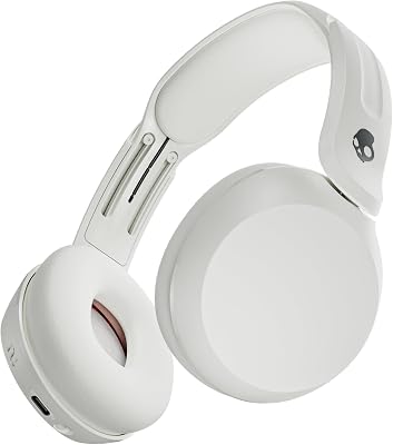 Icon 180 Wireless on-Ear Bluetooth Headphones, Up to 50 Hours Battery, Lightweight and Travel Ready, Secure Fit, Sweat and Water Resistant, Microphone iPhone Android - Bone
