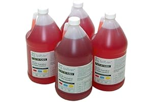 NPS SPILFYTER NPS 430004 Spilfyter Specialty Spill Control Liquid Base Neutralizer, 1 Gallon Bottle (Box of 4)