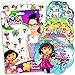 Dora the Explorer Stickers & Tattoos Party Favor Pack (200 Stickers & 75 Temporary Tattoos)