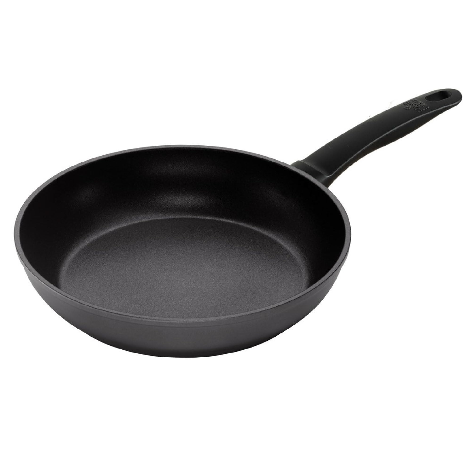 Kuhn Rikon Easy Induction Non Stick Aluminium Frying Pan with Bakelite Handle 28cm. Nonstick Frying Pan Induction Safe Pan. Oven Safe and Dishwasher Safe. Lifetime Kuhn Rikon Cookware Guarantee. Black — image 1