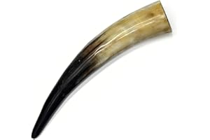 NUATE 10-14" Polished Water Buffalo Horn