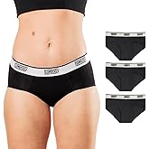 Bambody Absorbent Hipster, Period Underwear for Women and Teens - Maternity, Postpartum - Breathable, Silky Smooth