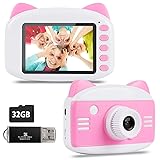 Kids Camera - Seanme 2019 New Upgraded Children