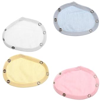 MagiDeal 4 er Set Baby Kleidung Erweitern Bodyverlängerung Bodyerweiterung Strampler Erweiterung Babybody Overall Extender