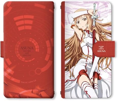 Amazon Co Jp ソードアート オンライン ブックスタイルスマホケース Mサイズ デザイン02 アスナ B ホビー 通販